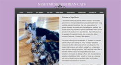 Desktop Screenshot of nightmusicsiberians.com